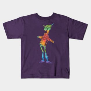 Tin Woodman Radiating Heart Kids T-Shirt